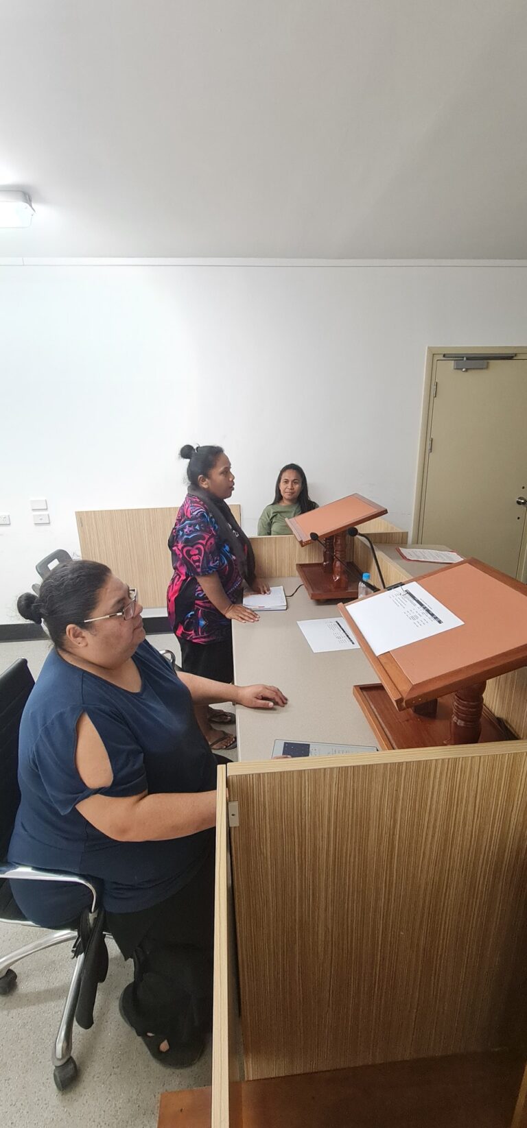 Image 1 of 3: PHOTOS OF MOCK COURT PRACTICAL TRAINING CLE SESSIONS