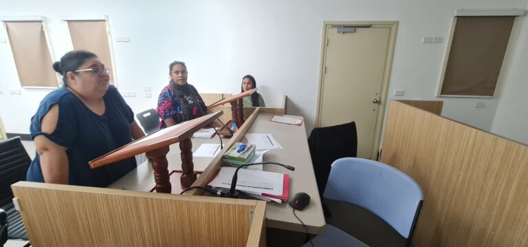 Image 2 of 3: PHOTOS OF MOCK COURT PRACTICAL TRAINING CLE SESSIONS