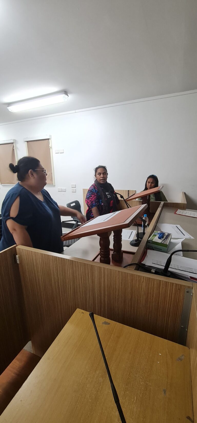 Image 3 of 3: PHOTOS OF MOCK COURT PRACTICAL TRAINING CLE SESSIONS