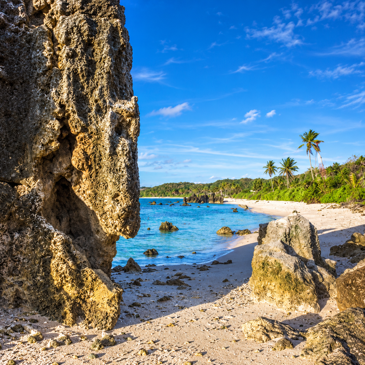 Coastal landscape of Naoero